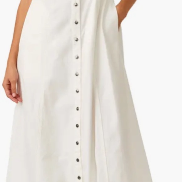 Free People Just Jill Cotton Sleeveless Maxi Dress 50% OFF - Picture 6 of 7